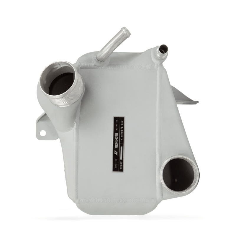 11-16 Ford 6.7L Powerstroke Air-To-Water Performance Intercooler Performance Products Mishimoto Micro-Wrinkle Silver