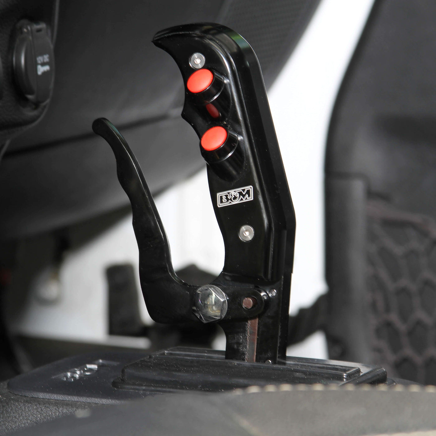 '12-18 Jeep JK Magnum Grip Pro Stick Console Shifter Interior Accessories B&M display in Vehicle