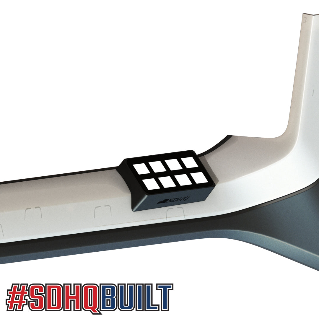 '21-23 Ford Raptor SDHQ Built Switch-Pros SP-9100 Flow Through Center Console Keypad Mount Right Hand Side