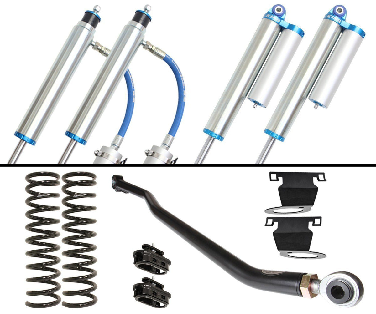 '13-24 Ram 3500 2.5 Pintop System-Auto Air Level Suspension Display of Included Parts