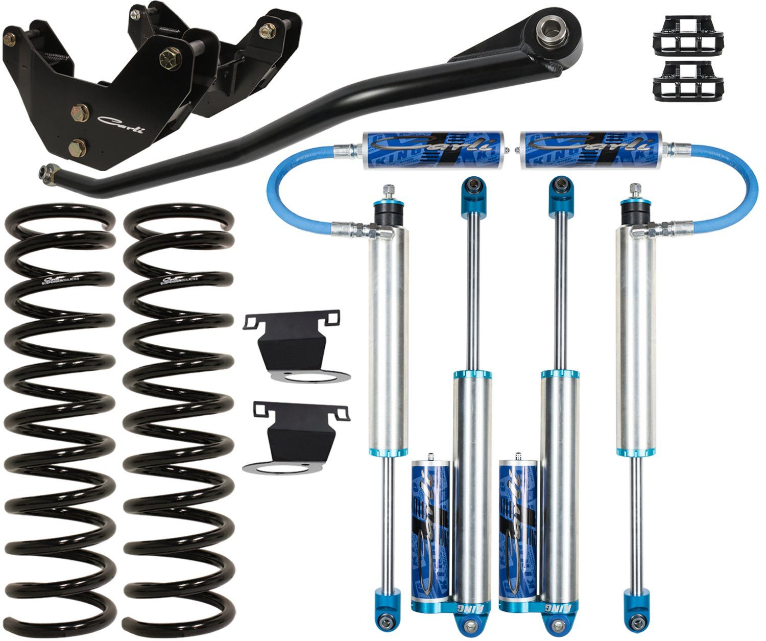 13-24 RAM 3500 4X4 DIESEL 3.25" LIFT PINTOP SYSTEM Display of Included Parts