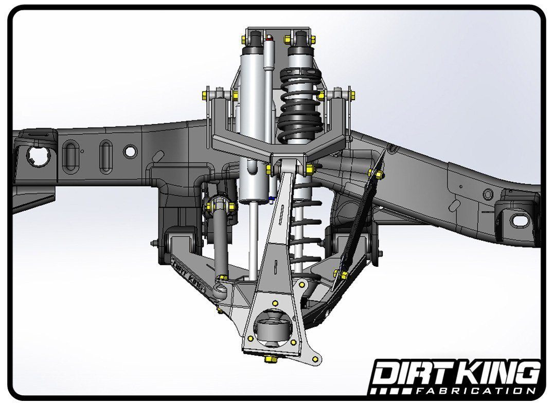 '14-18 Chevy/GMC 1500 Long Travel Race Kit 3D Design