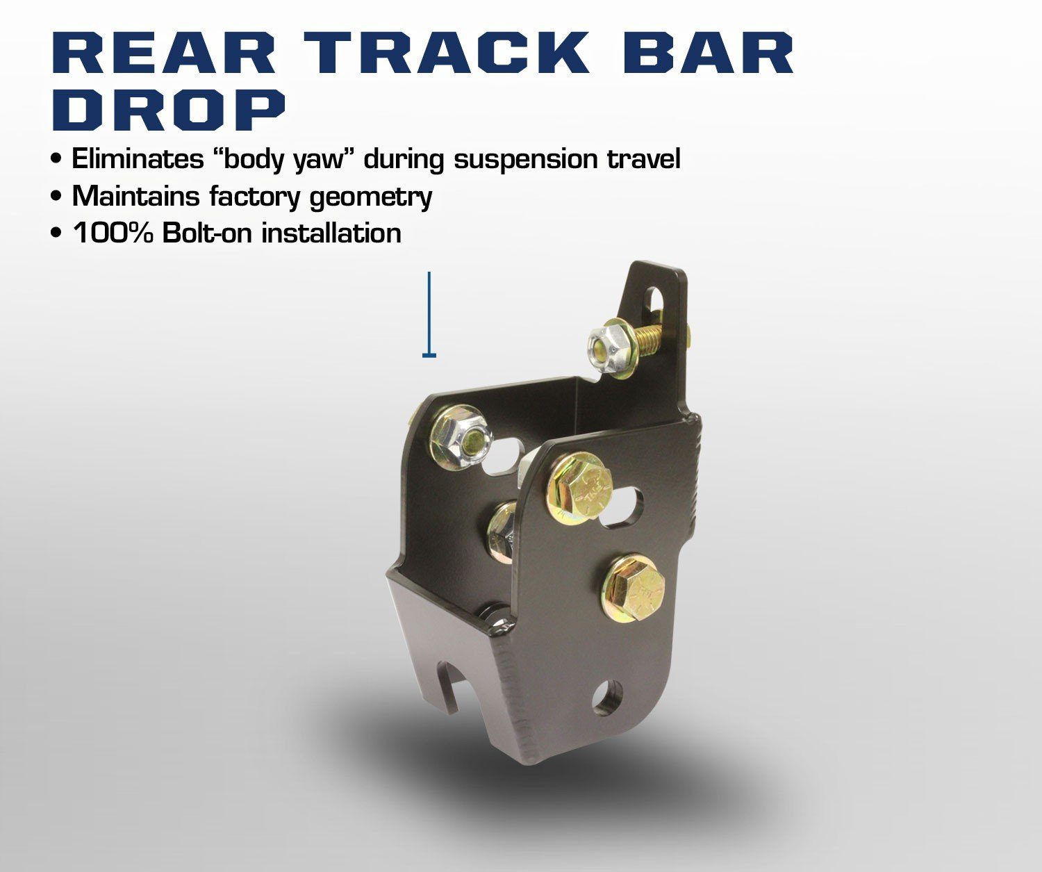 '14-24 Ram 2500 Rear Track Bar Bracket Display and Benefits