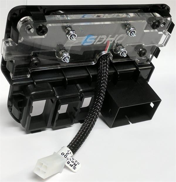 '16-19 Toyota Tacoma SDHQ Built Switch Pros OEM Keypad Mount Lighting SDHQ Off Road (back view)