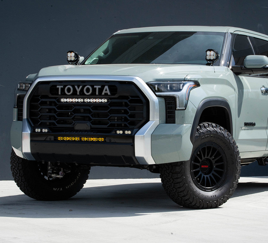 '22-23 Toyota Tundra TRD Grille Baja Designs 20" S8 OEM Replacement LED Light Bar Kit display on Vehicle