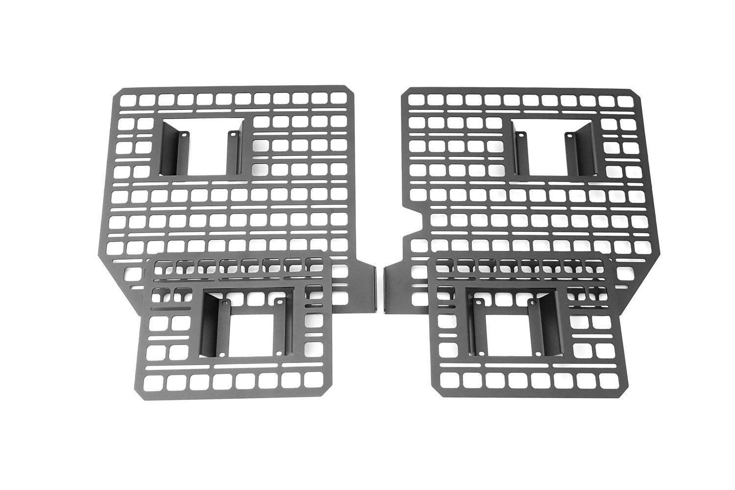 2017-2024 Ford F250/350 Bedside Rack System-4 Panel Kit Display of Included Parts