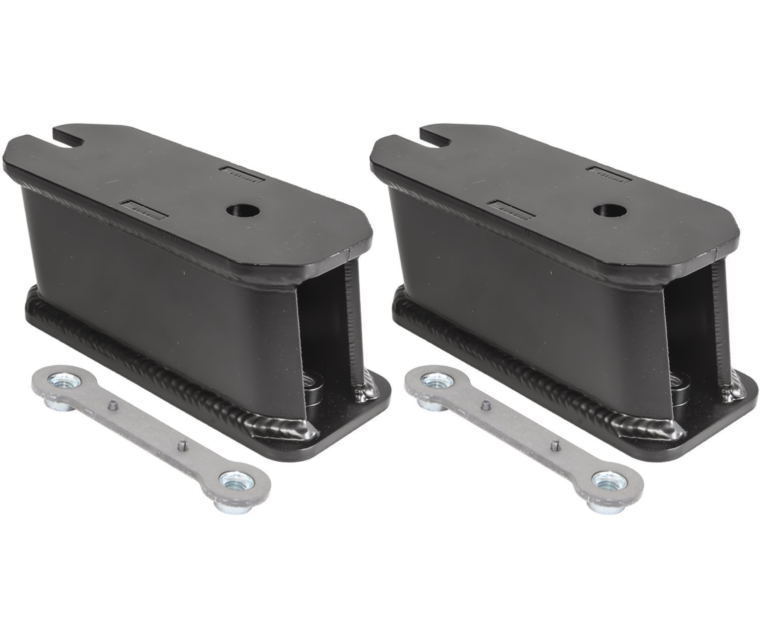 '17-24 Ford F250/F350 Sway Bar Drop Brackets Display of Included Parts