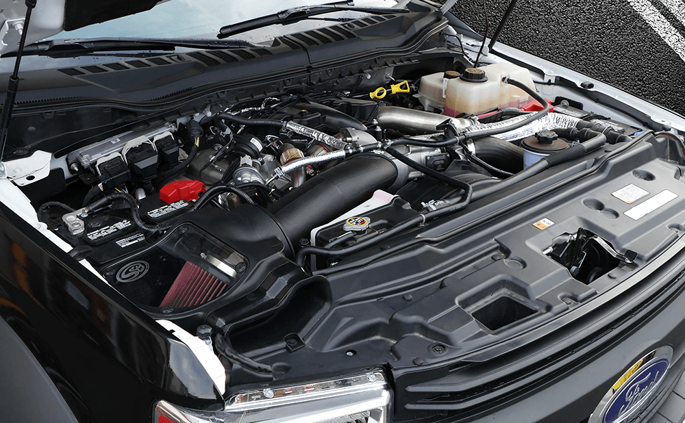 '17-19 Ford Powerstroke 6.7L Cold Air Intake S&B Filters display