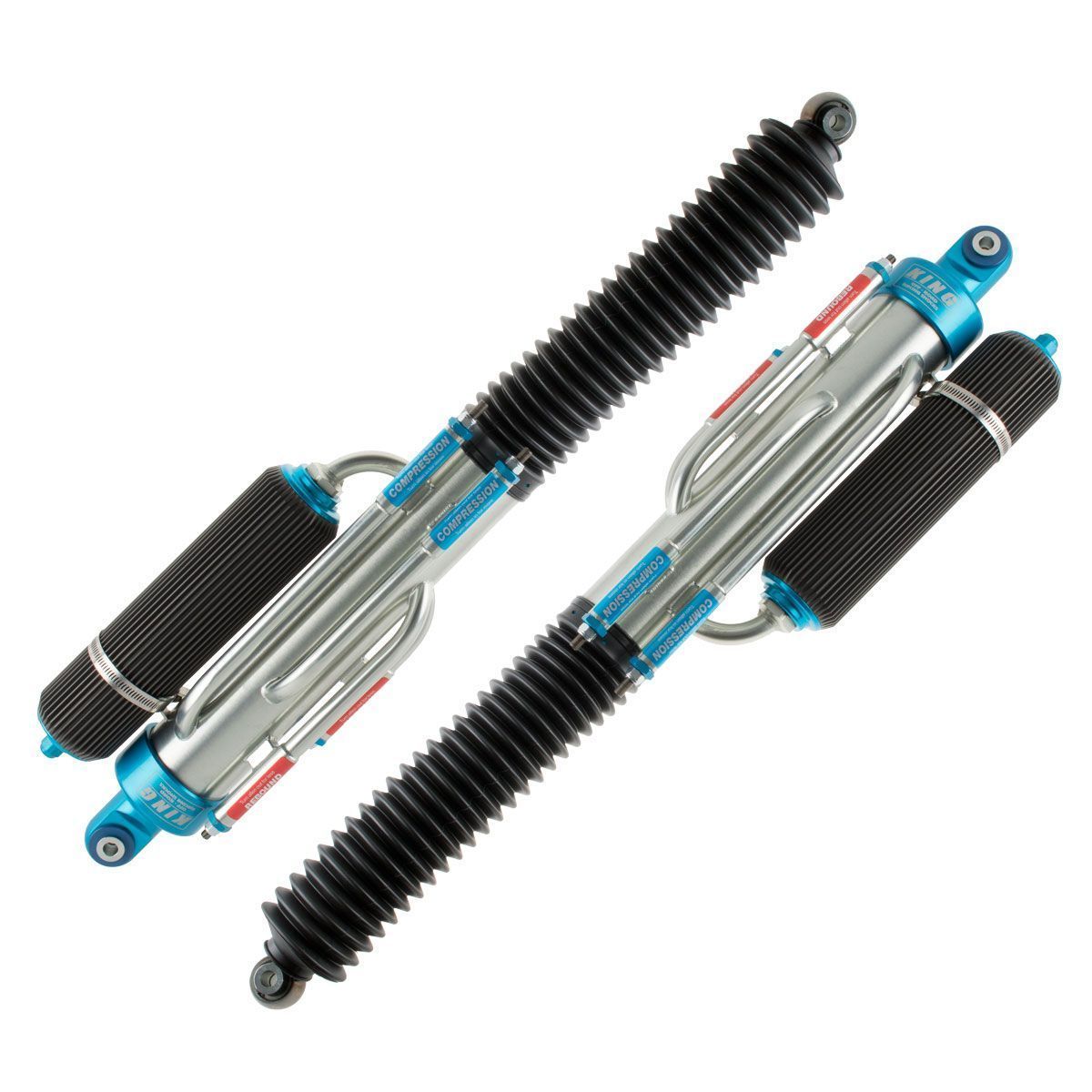 '17-23 Ford Raptor 3.0 4-Tube Rear Bypass Shocks Suspension King Off-Road Shocks display