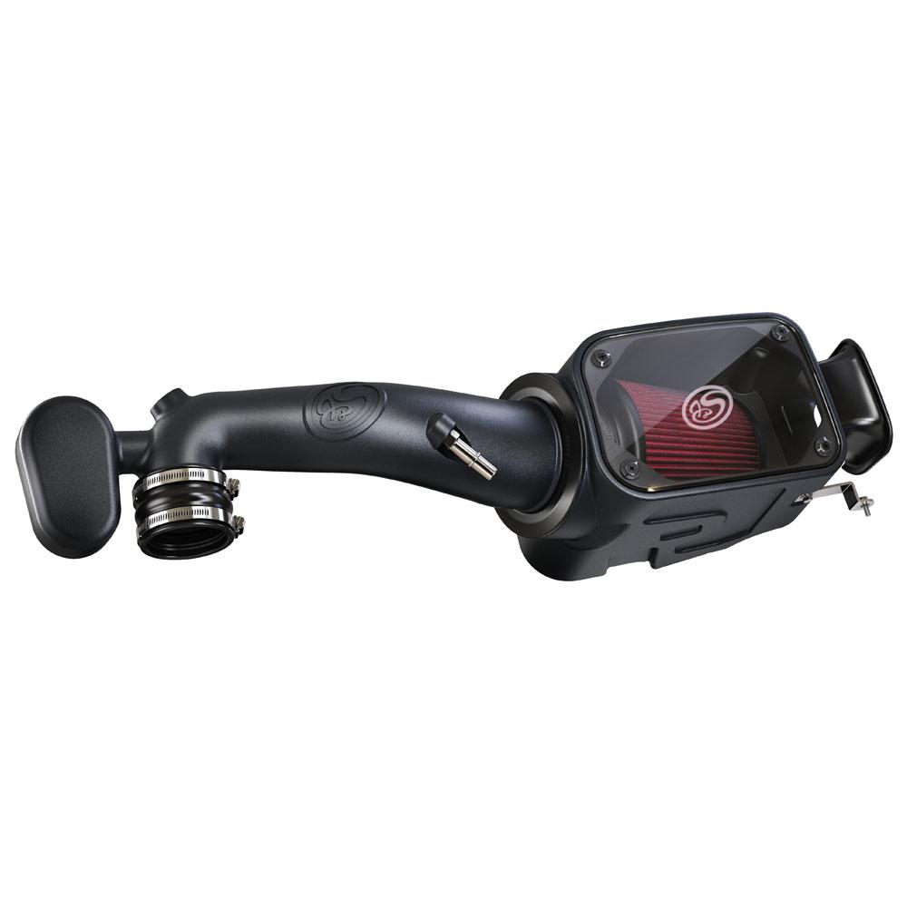 '18-23 Jeep JL 3.6L Cold Air Intake S&B Filters Cotton Cleanable (top view)