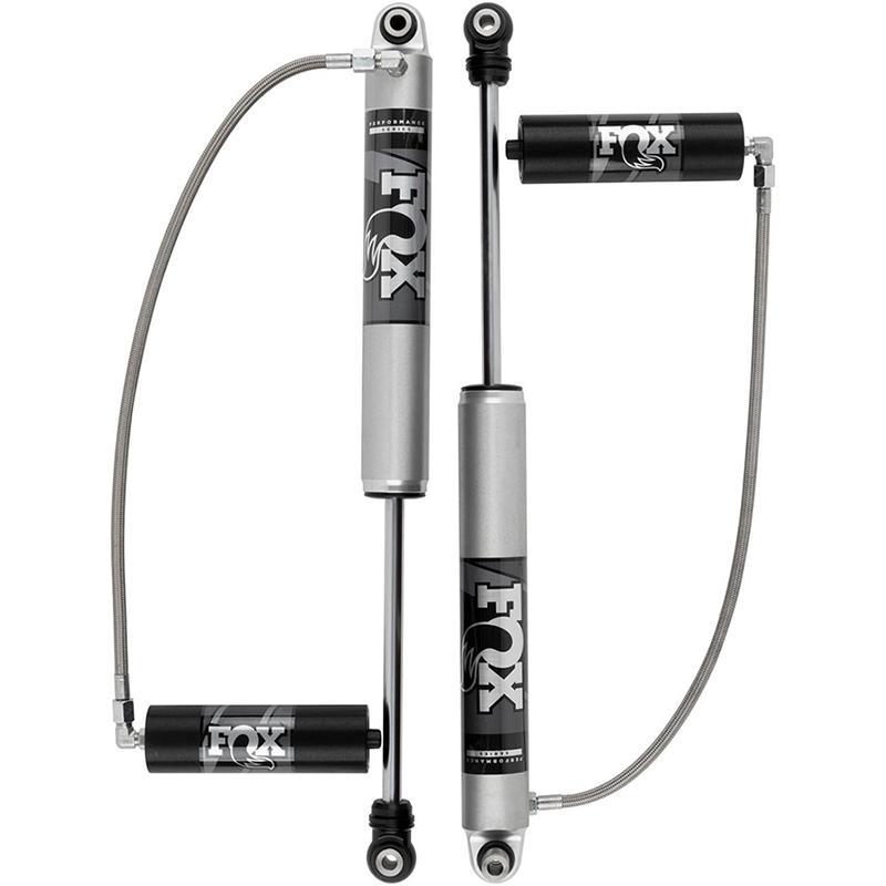 '18-23 Jeep JL 2.0 Performance Series RR Front Shocks-4.5-6" Lift Display of included Parts