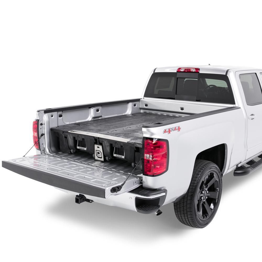 '19-23 Chevy/GMC 1500 Truck Bed Storage System Display in Vehicle