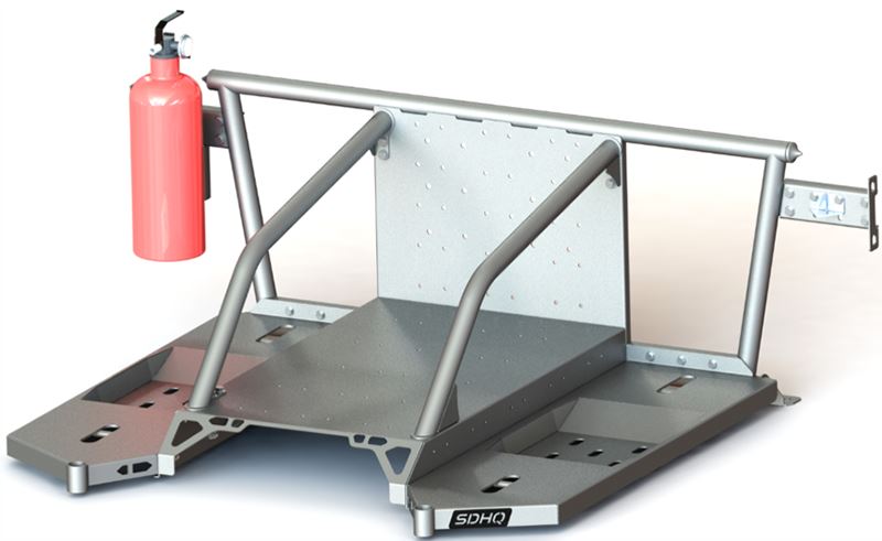 '19-23 Ford Ranger SDHQ Built In Bed Chase Rack Chase Rack SDHQ Off Road