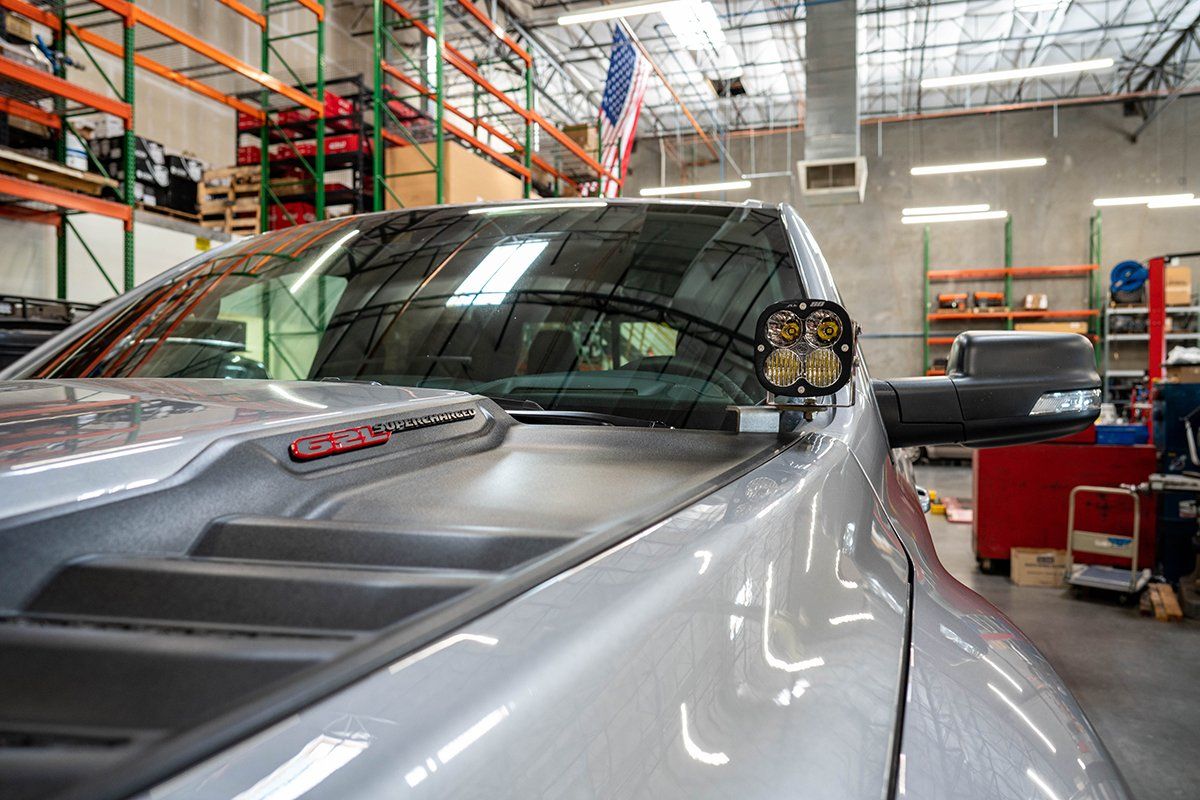 '19-Current Ram 1500 TRX SDHQ Built A-Pillar Light Mounts Lighting SDHQ Off Road