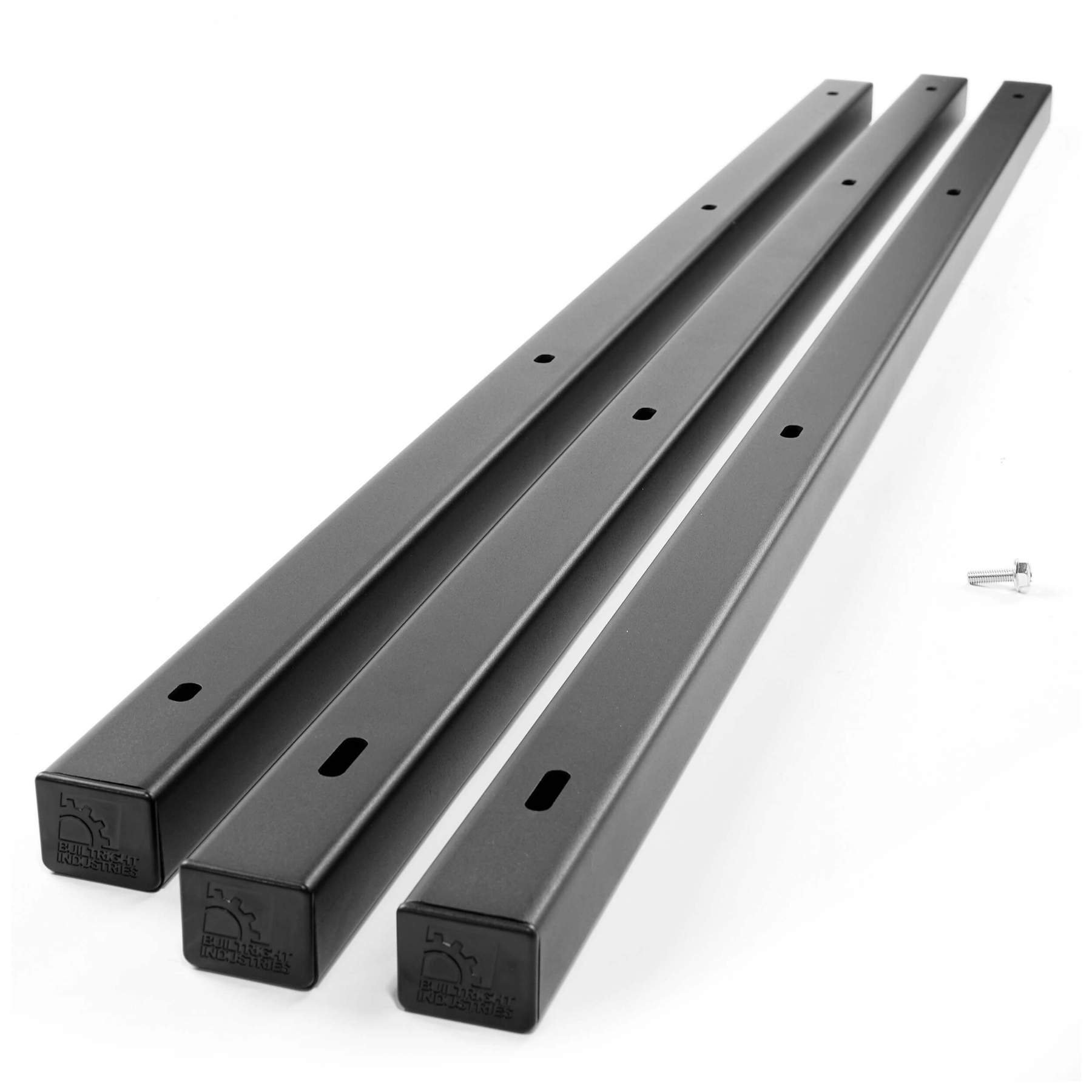 '20-24 Jeep Gladiator BuiltRight Industries Utility Rail System Display of Included Parts