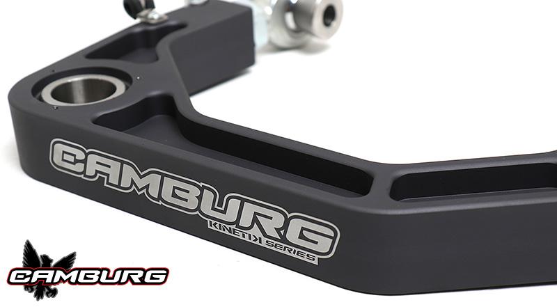 '21-24 Ford Bronco Camburg Kinetik Billet Upper Control Arms Close-up Display