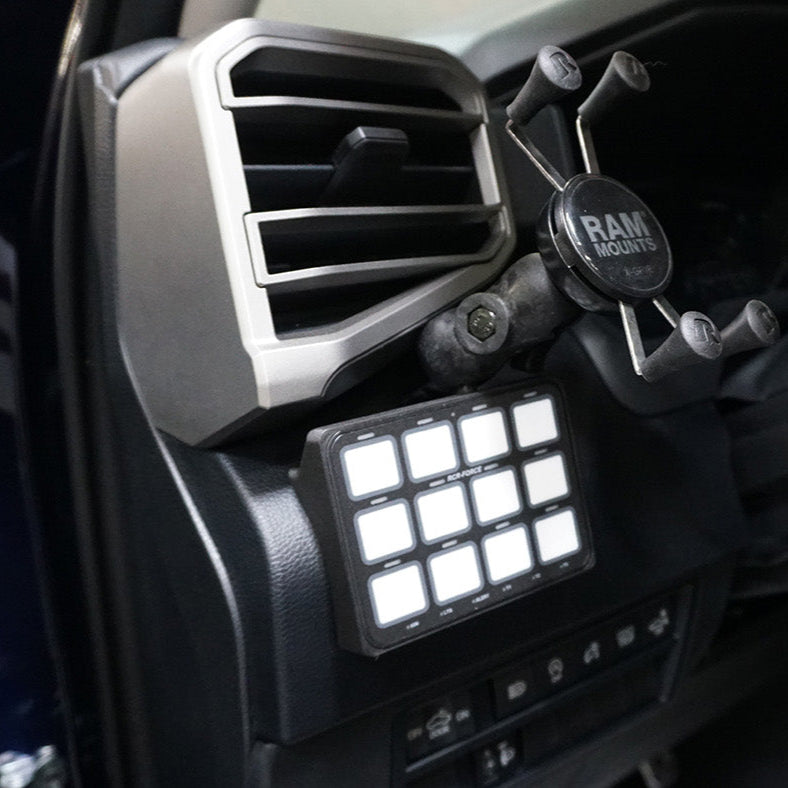 '22-Current Toyota Tundra SDHQ Built Switch-Pros RCR-Force-12 Keypad Mount