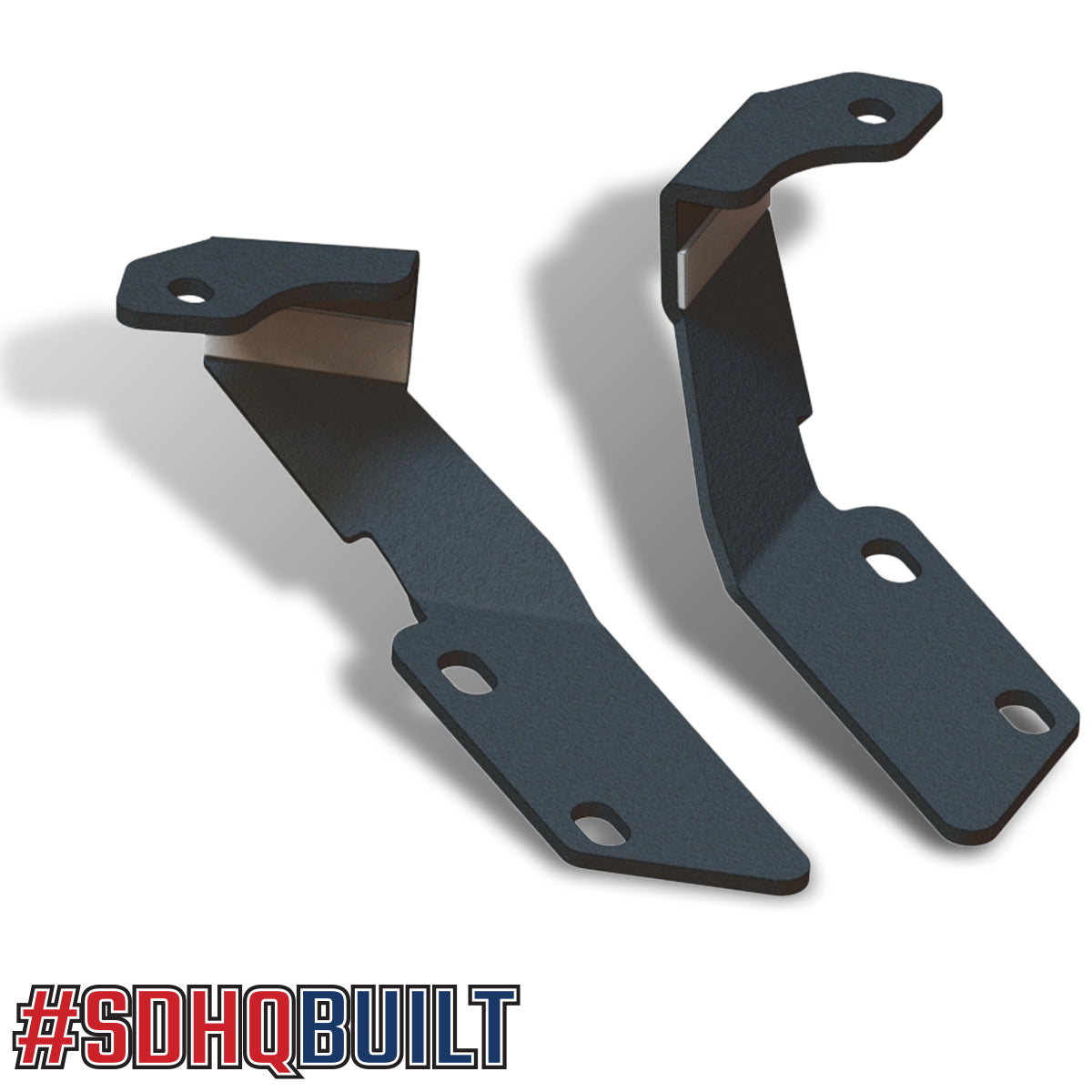 '03-09 Lexus GX470 SDHQ Built A-Pillar Light Mounts individual parts display