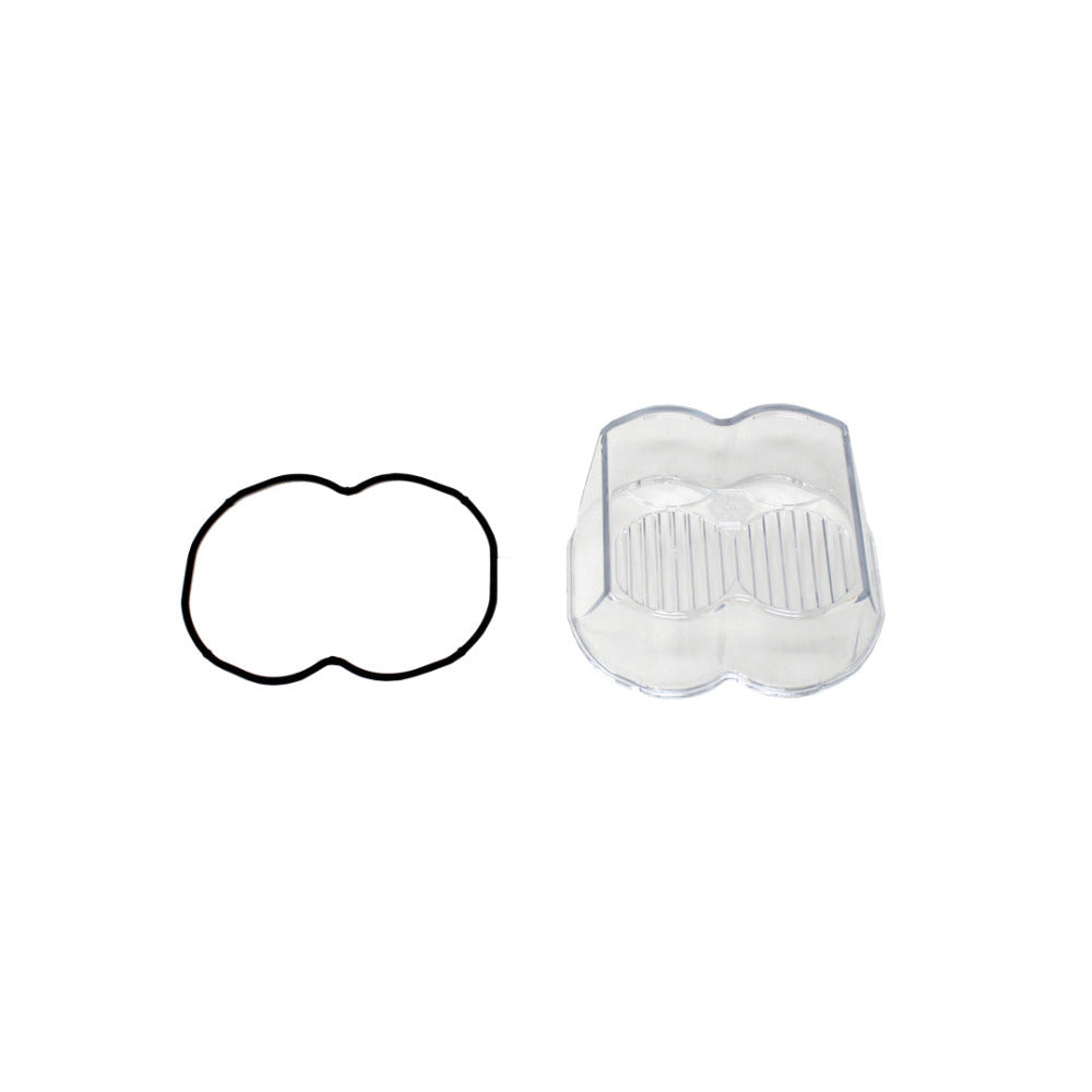 LP4 Series, Clear Lens Kit Baja Designs Display of Included Parts