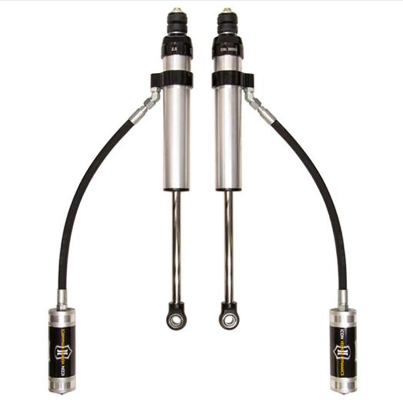 91-97 Toyota Land Cruiser 80 Series 2.5 VS RR Rear Shocks Suspension Icon Vehicle Dynamics 0-3" Lift Without CDC Valve