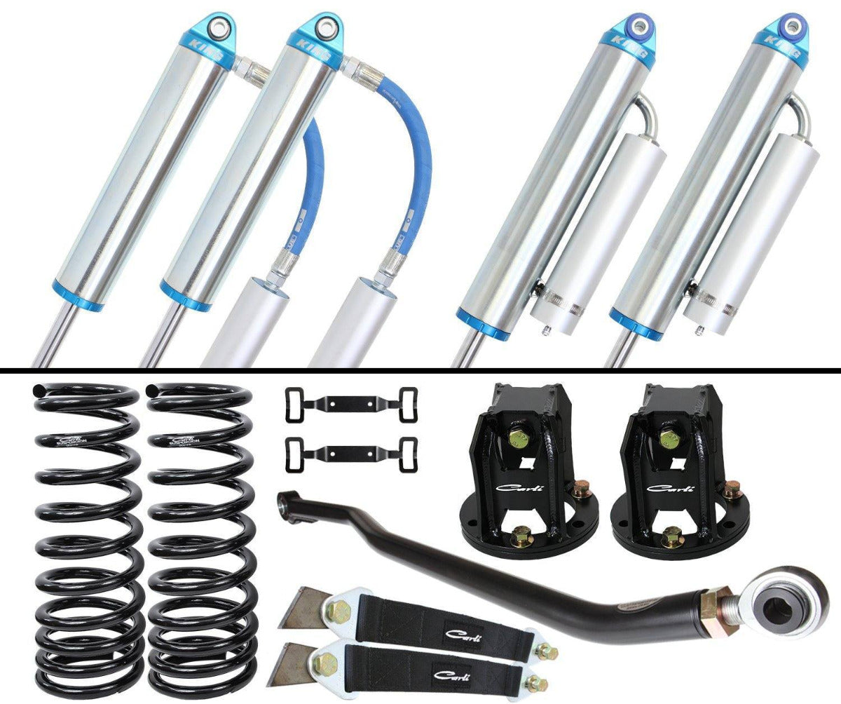 94-02 RAM 2500/3500 4X4 DIESEL 2.75" LIFT DOMINATOR SYSTEM Display of included Parts