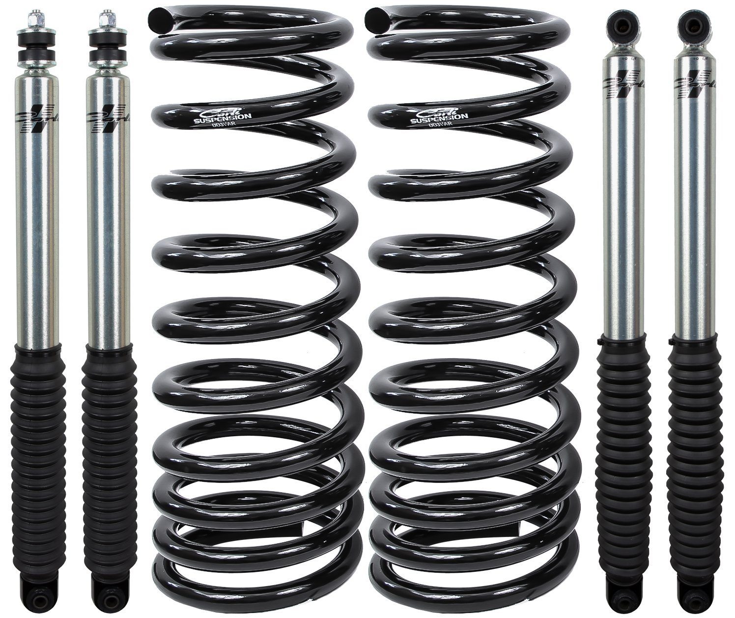 '94-02 Ram 2500/3500 Carli Suspension Starter Suspension System Display of Included Parts