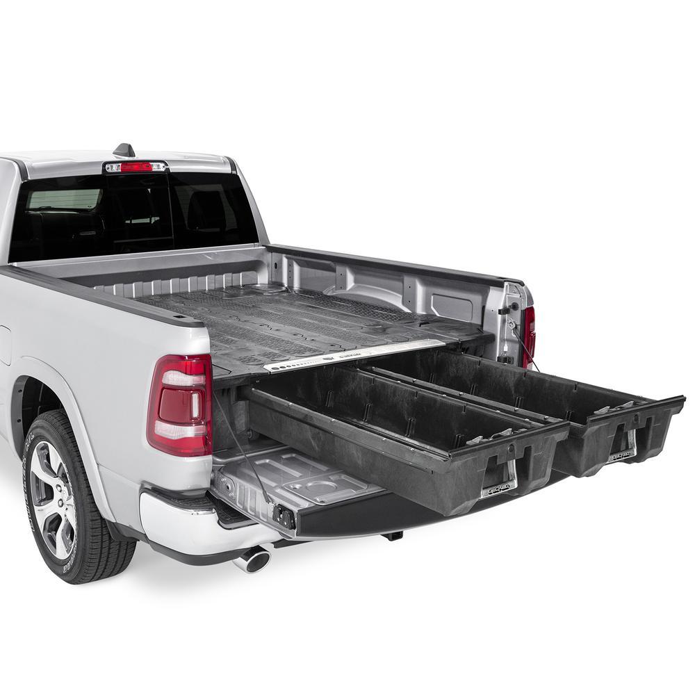 '02-18 Ram 1500 Truck Bed Storage System Display in Vehicle