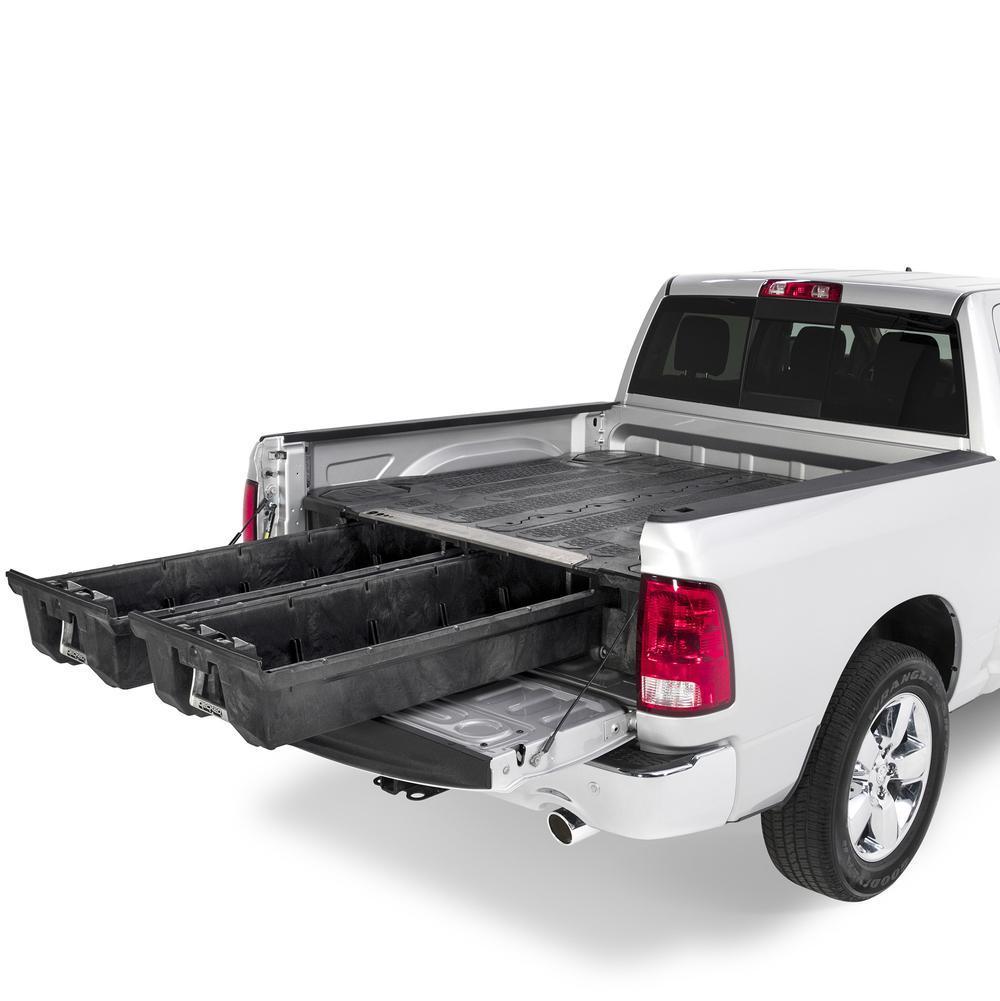 '02-18 Ram 1500 Truck Bed Storage System Display in Vehicle