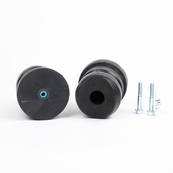 '96-02 Toyota 4Runner DuroBumps Front & 3.5" Rear Bump Stop Kit Display of Included Parts