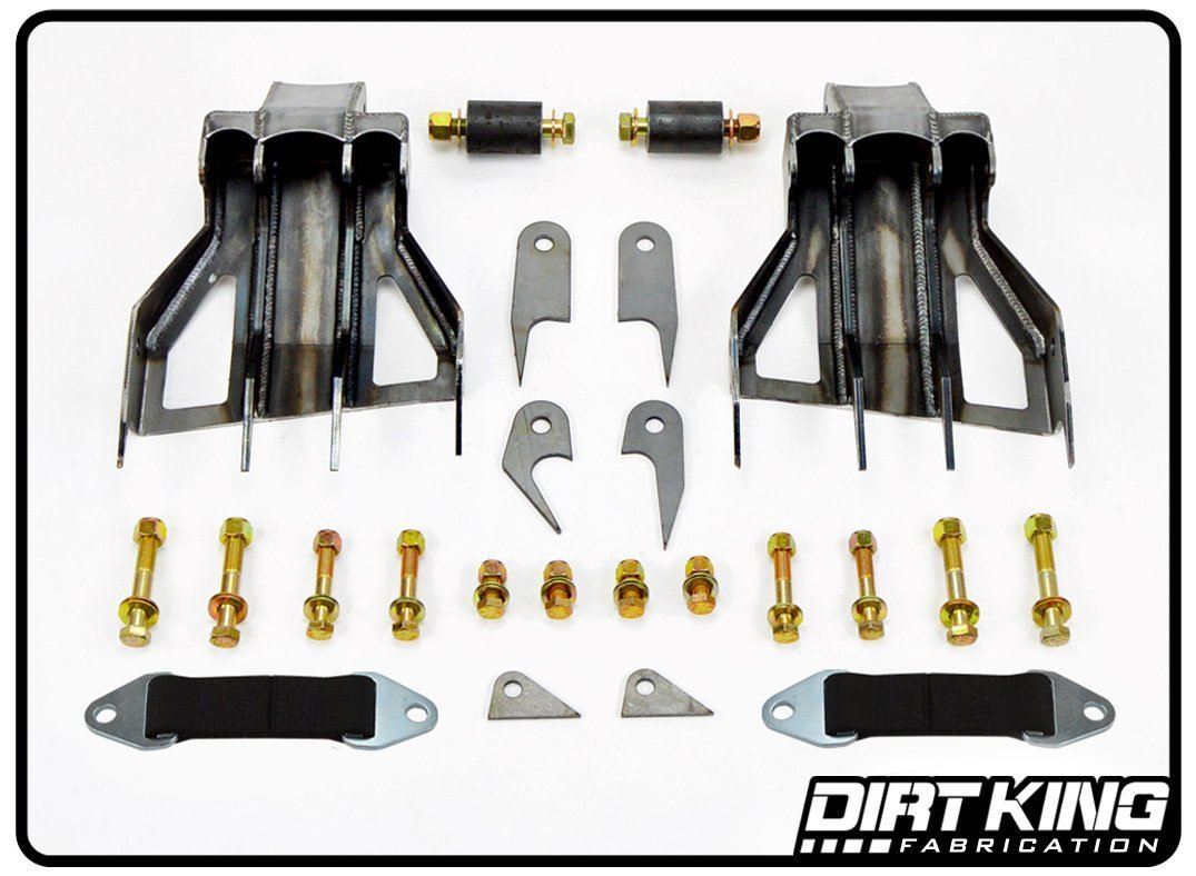 '99-06 Chevy/GM 1500 2WD Long Travel Race Kit Display of Included Parts
