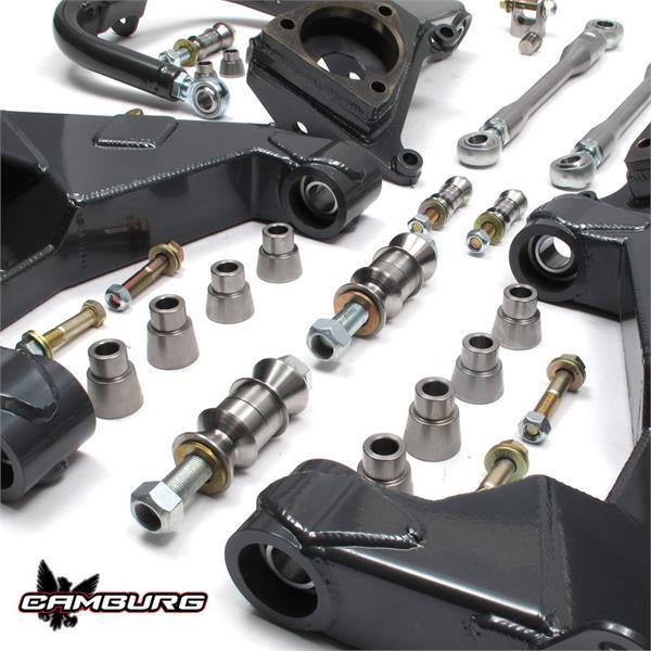 '99-06 Chevy/GM 1500 Camburg Gen 2 Long Travel Kit Close-up Display of Included Parts