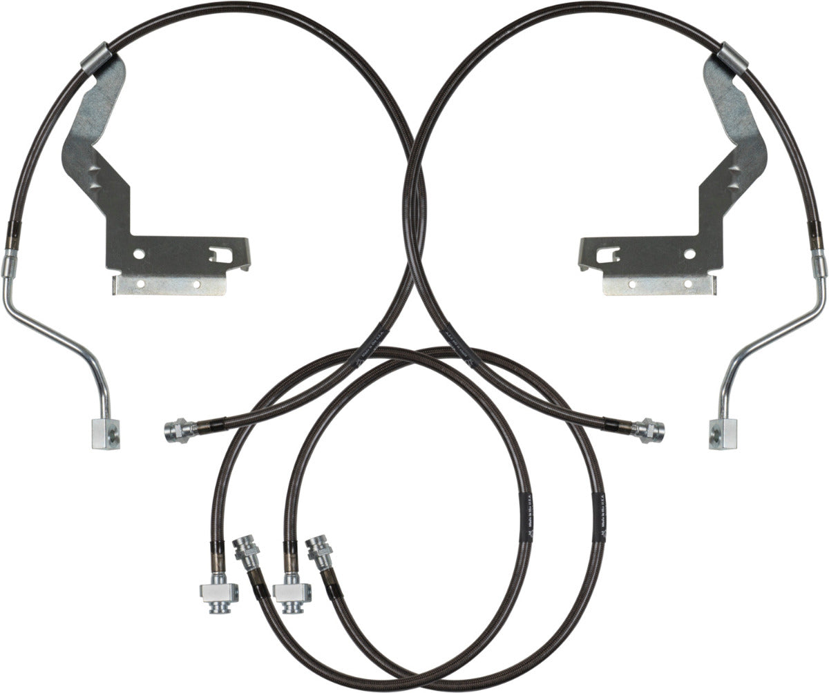 '17-24 Ford 4.5" Backcountry 2.0 System, Carli-SPEC Base Kit Brake Line Kit Display