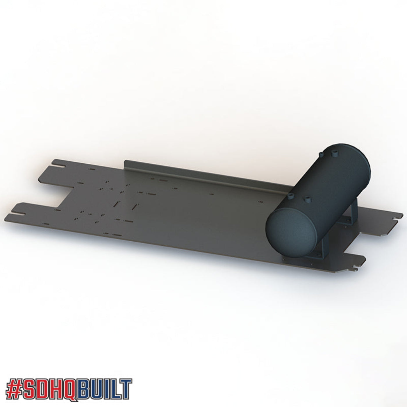 '20-25 Chevrolet/GMC 2500/3500 SDHQ Built Under Bed Air Compressor Mount design