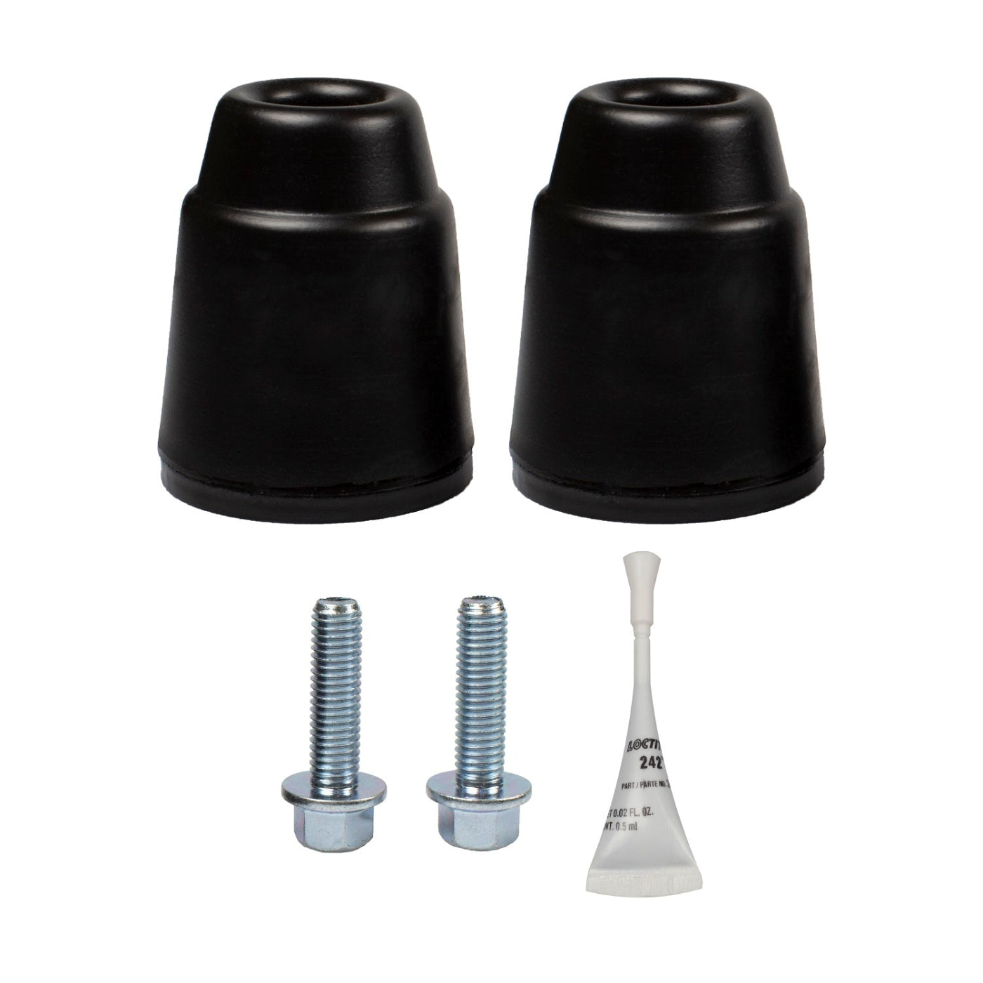 '07-14 Toyota FJ Cruiser DuroBumps Front Bump Stops - DBF212 Display of included Parts