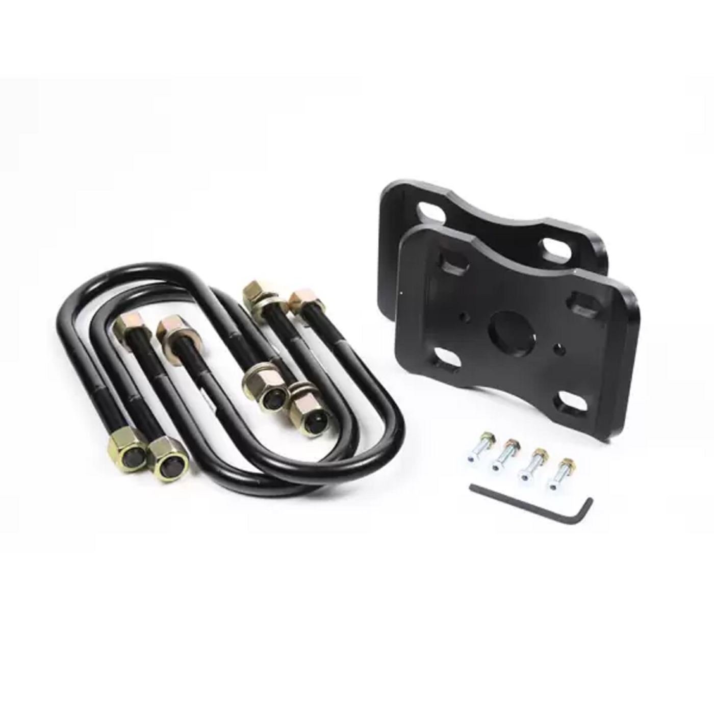 '05-15 Toyota Tacoma DuroBumps U-Bolt Flip Kit Display of Included Parts