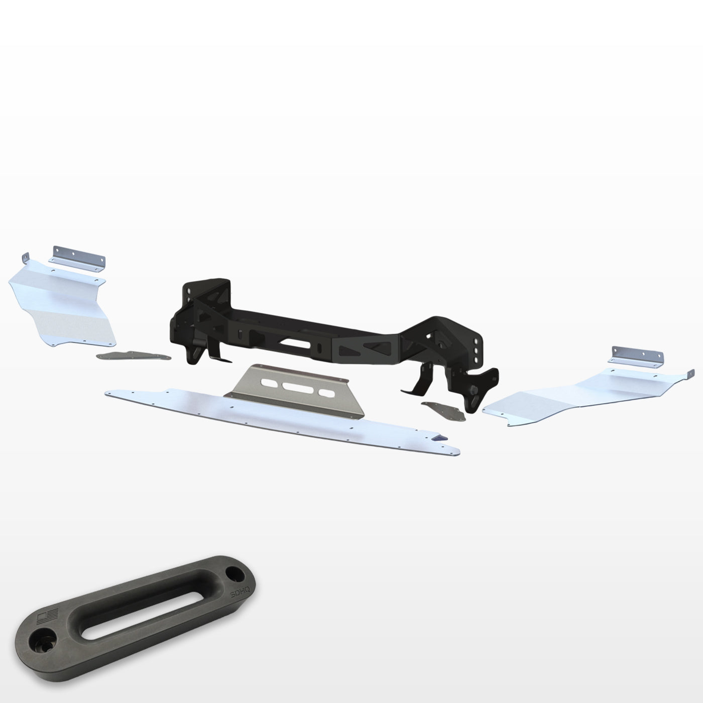 '14-23 Lexus GX460 "Build Your Own" SDHQ Built Winch Mount design with fairlead