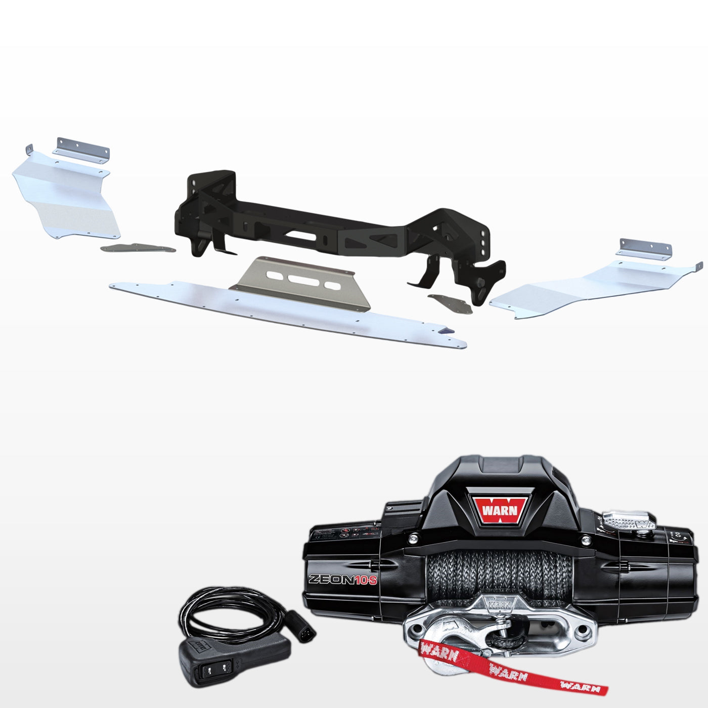 '14-23 Lexus GX460 "Build Your Own" SDHQ Built Winch Mount design with winch