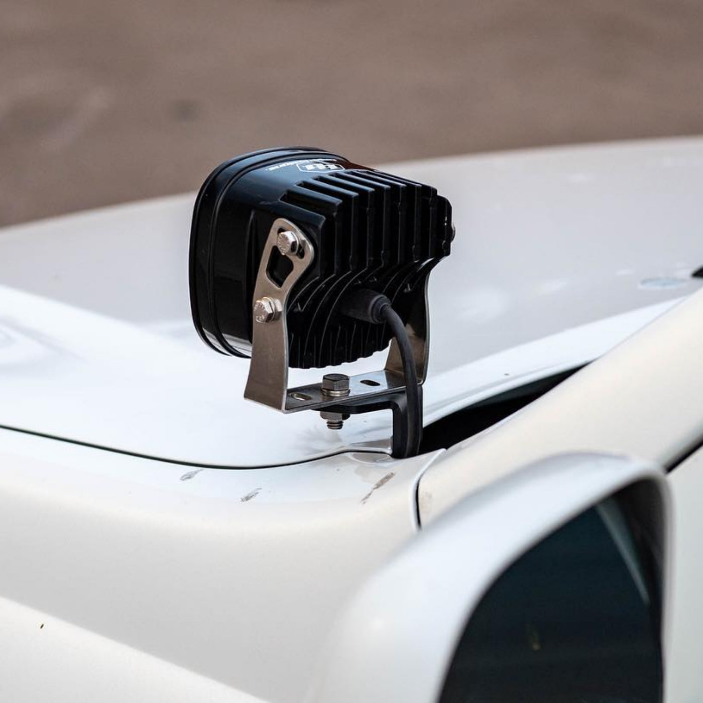 '03-09 Lexus GX470 SDHQ Built A-Pillar Light Mounts (back view)