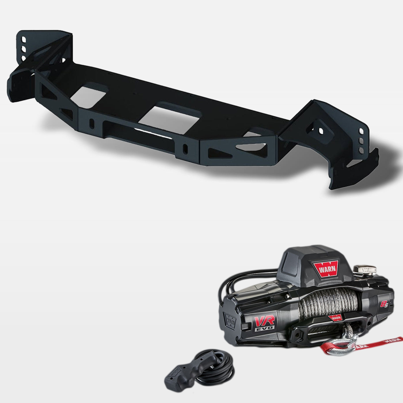 '14-23 Lexus GX460 "Build Your Own" SDHQ Built Winch Mount design with winch