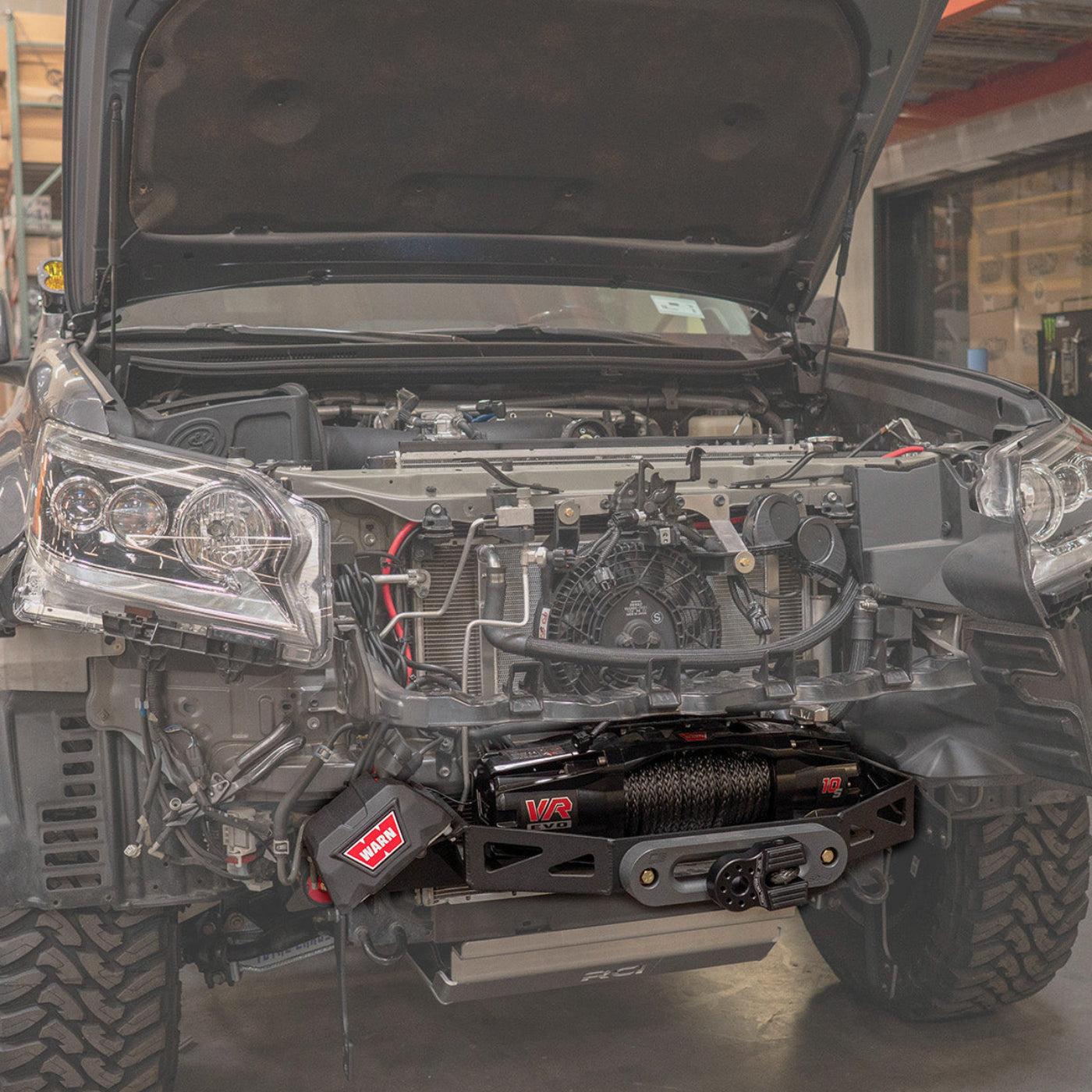 '14-23 Lexus GX460 "Build Your Own" SDHQ Built Winch Mount installed