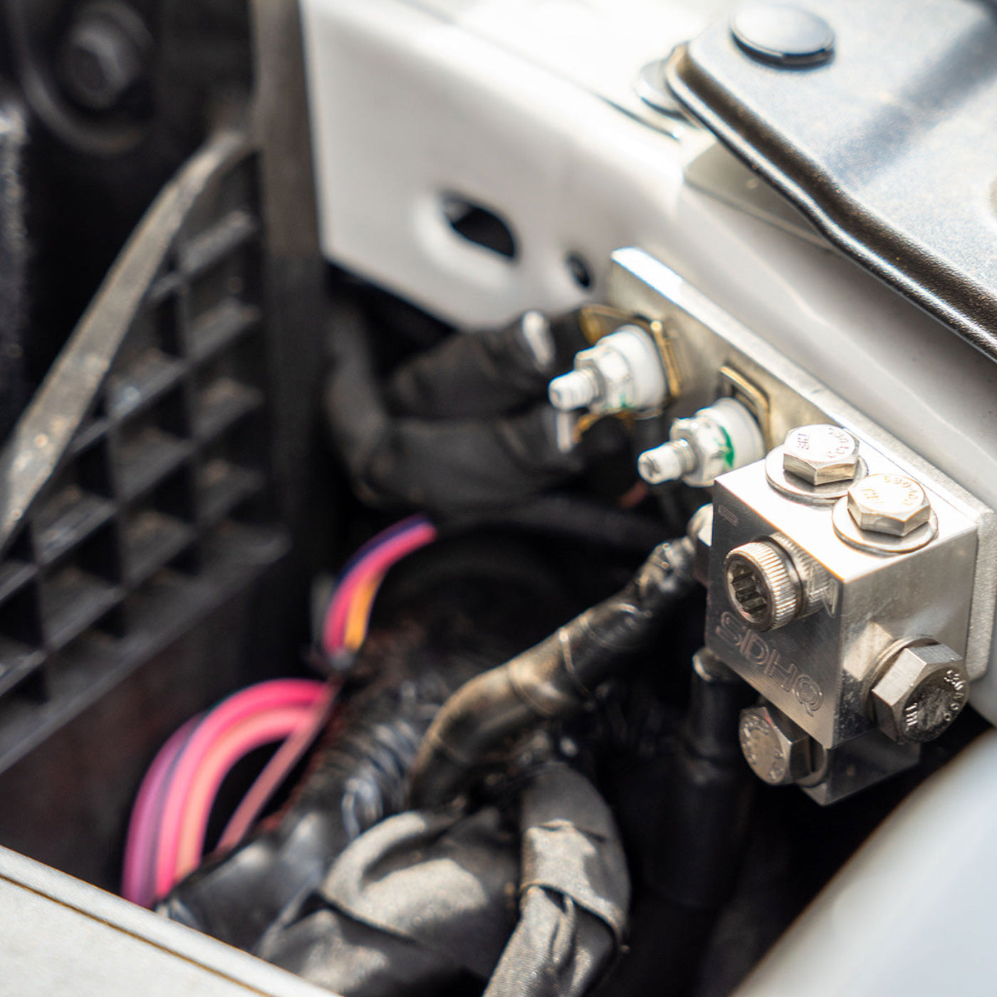 2025 Ram 1500 RHO SDHQ Built Billet Battery Terminal Kit installed