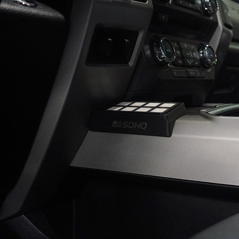 '17-20 Ford Raptor SDHQ Built Switch Pros SP-9100 Flow Through Center Console Keypad Mount