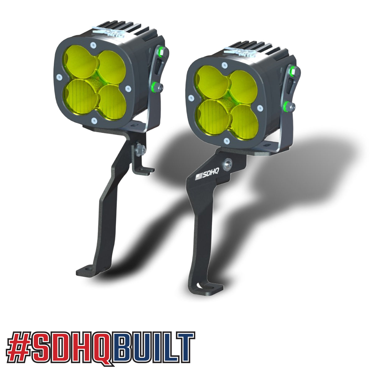 '21-Current Ford Raptor SDHQ Built A-Pillar Light Mounts