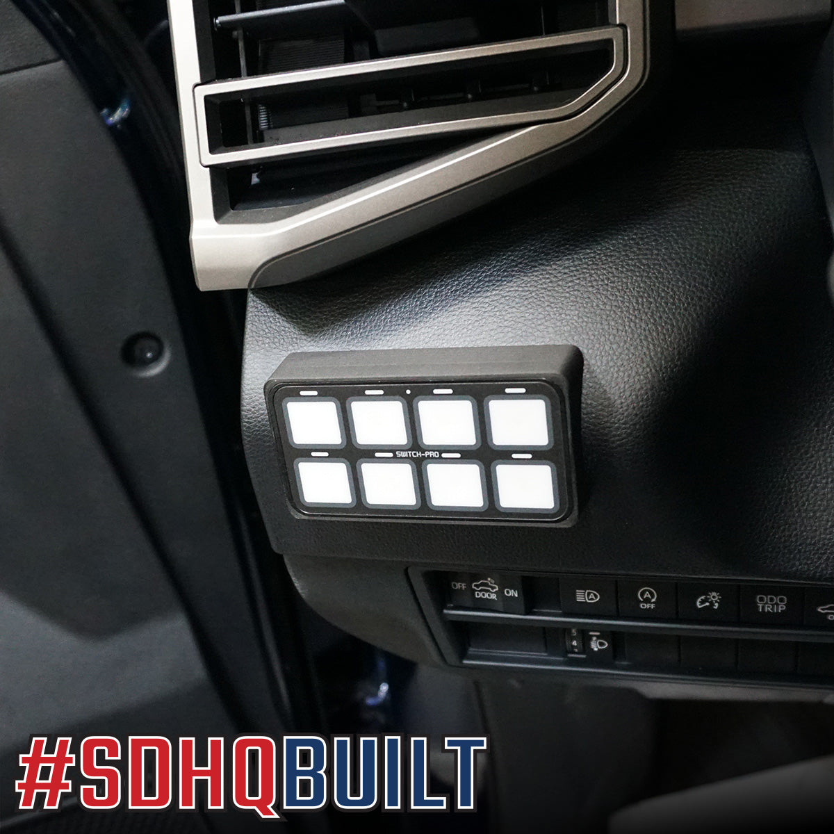 '22-24 Toyota Tundra SDHQ Built Complete Switch-Pros SP-9100 Mounting Kit