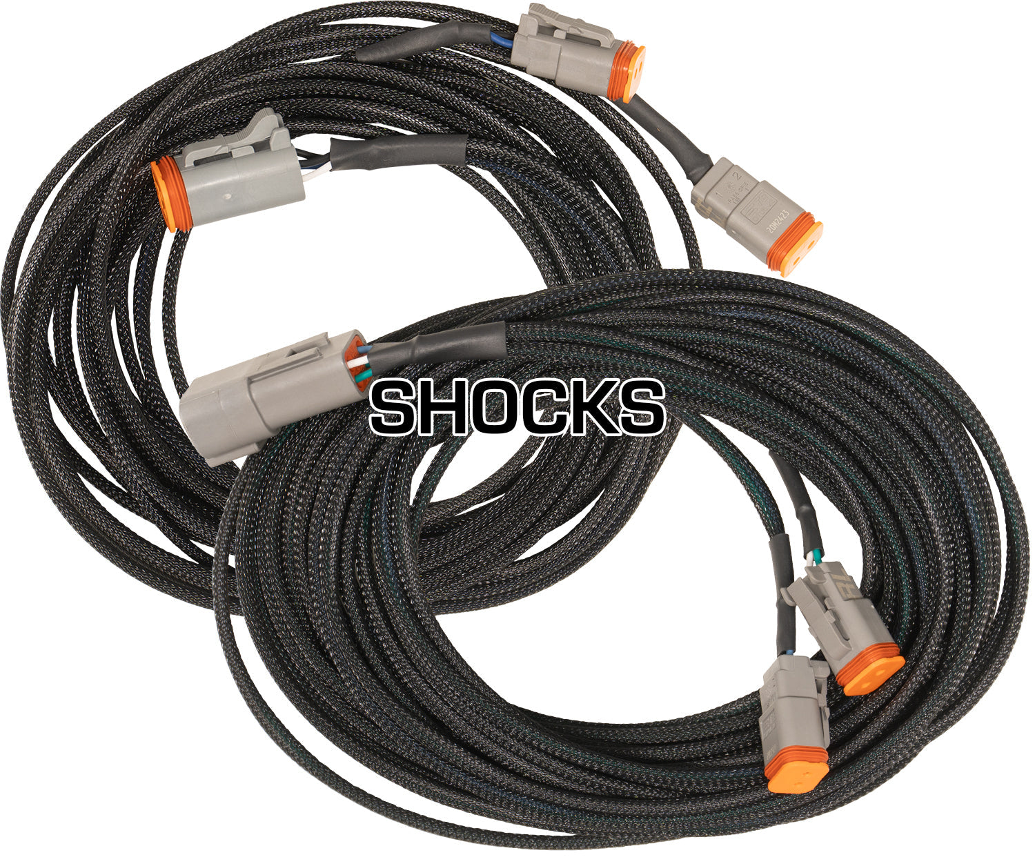 Carli E-Venture Shock Package 2017-2023 Ford F250/350 Shock Harness Display