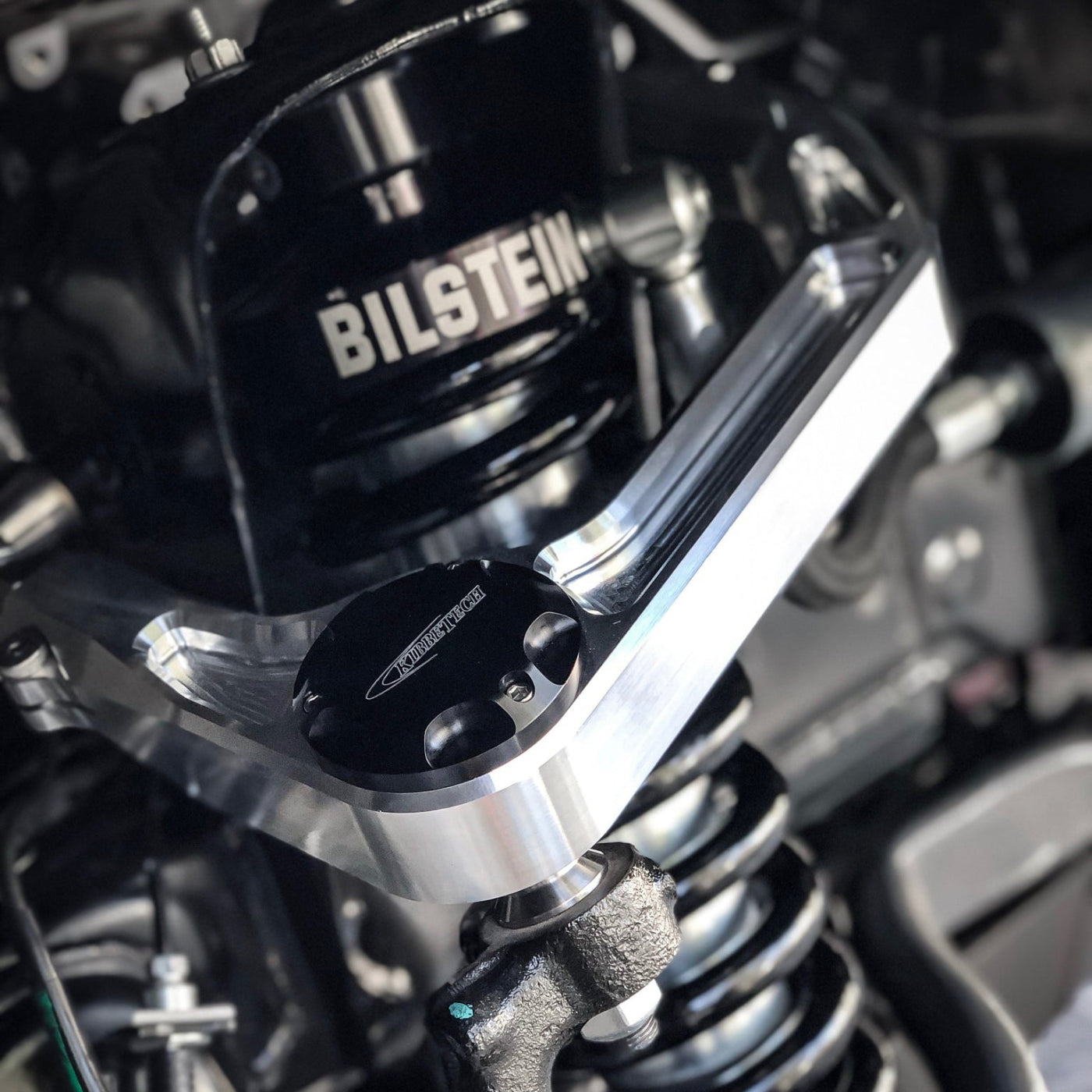 '05-22 Toyota Tacoma Kibbetch Billet Aluminum Upper Control Arms close-up