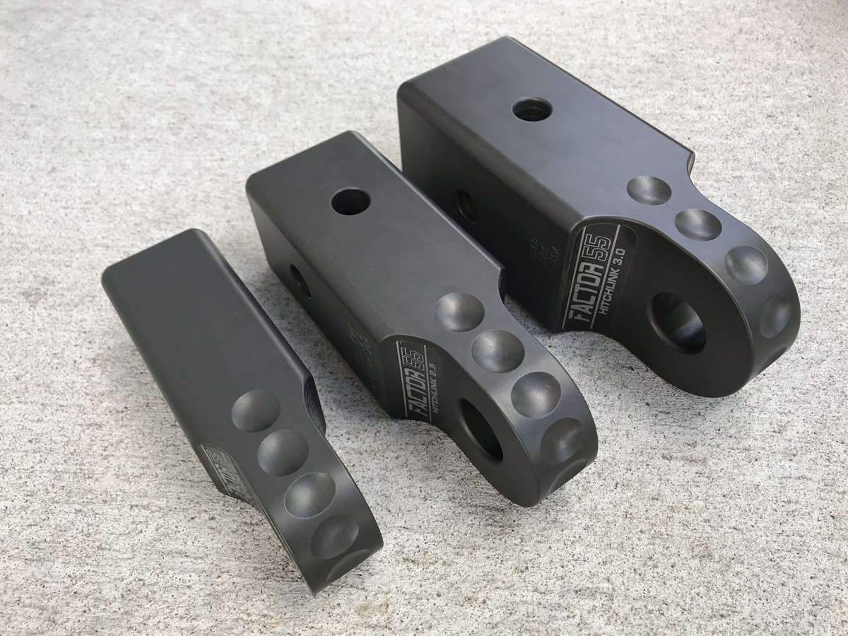 Factor 55 - HitchLink 3.0 Size Comparison