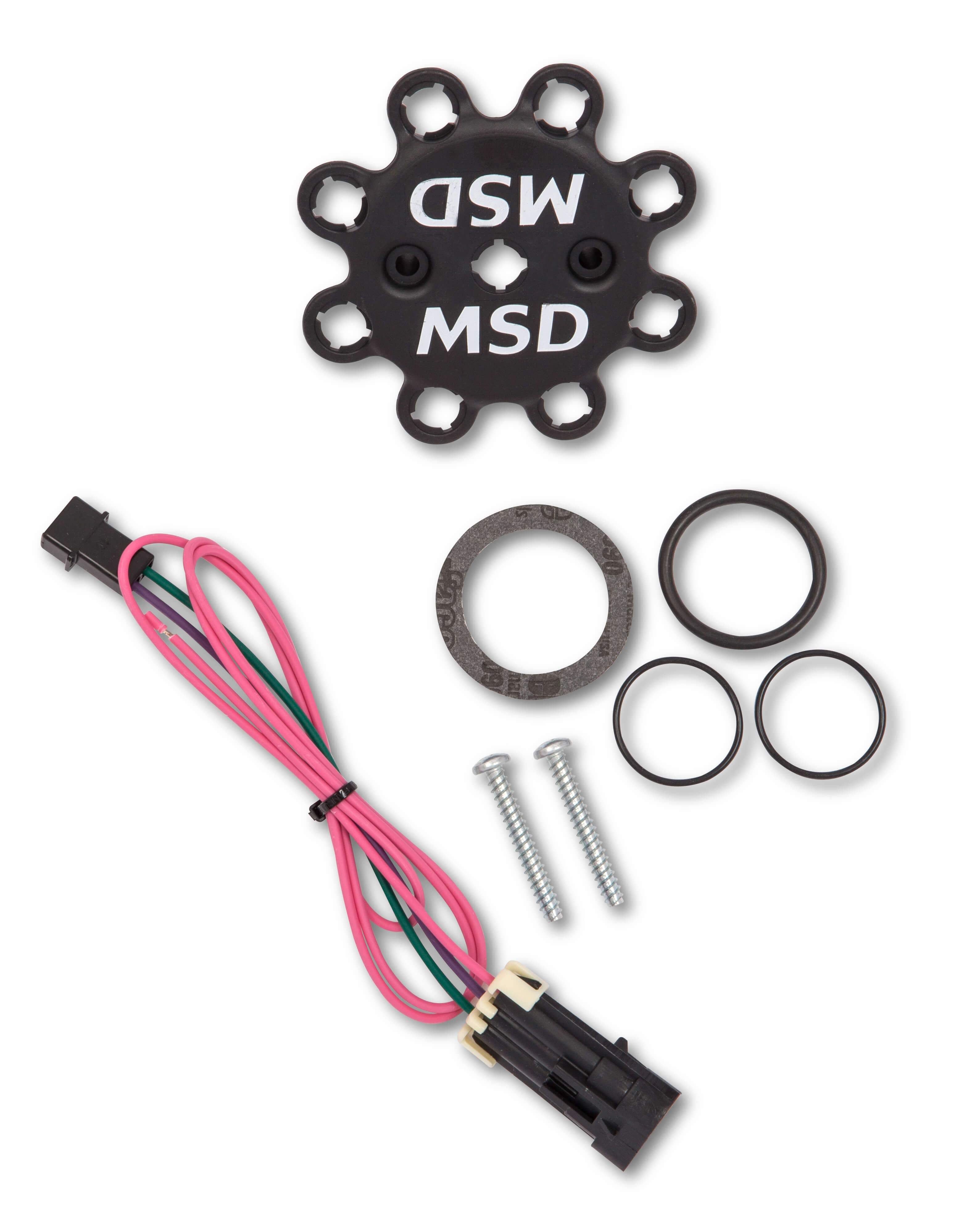 Holley Sniper EFI HyperSpark Distributors Display of Included Parts