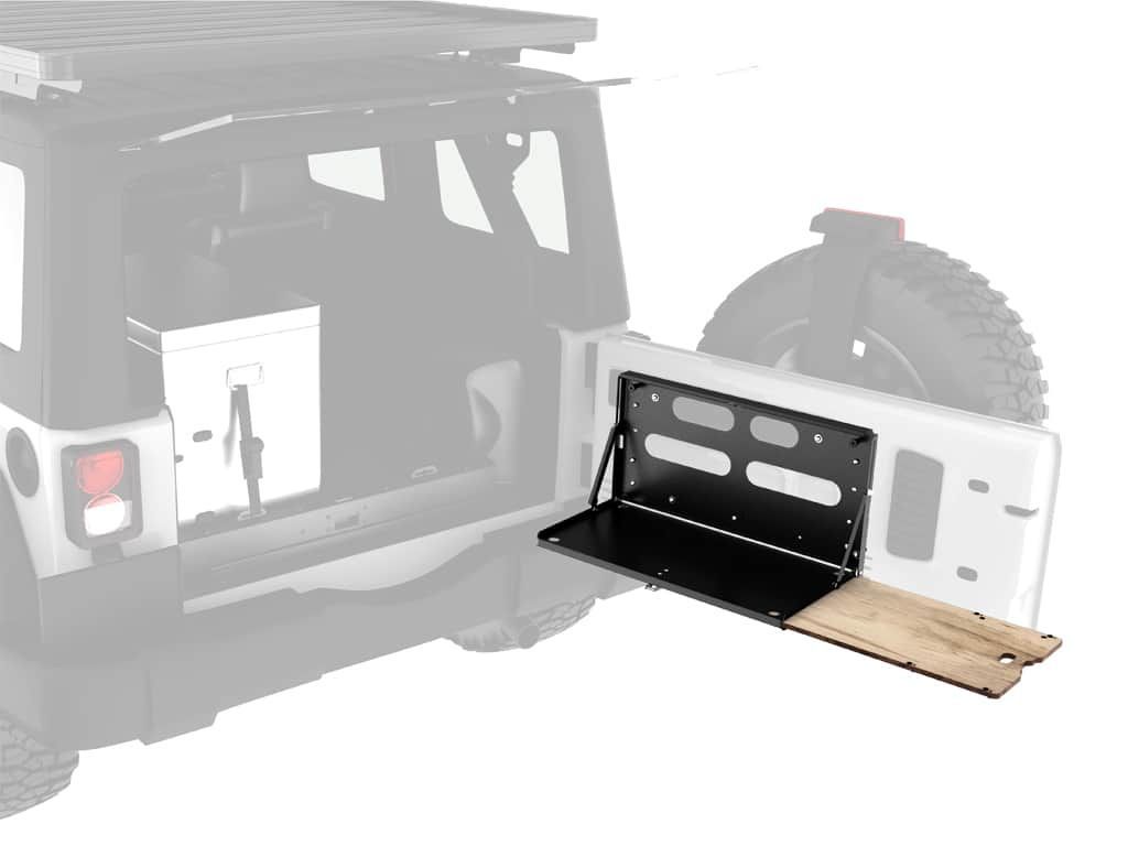Jeep Drop Down Tailgate Table Design
