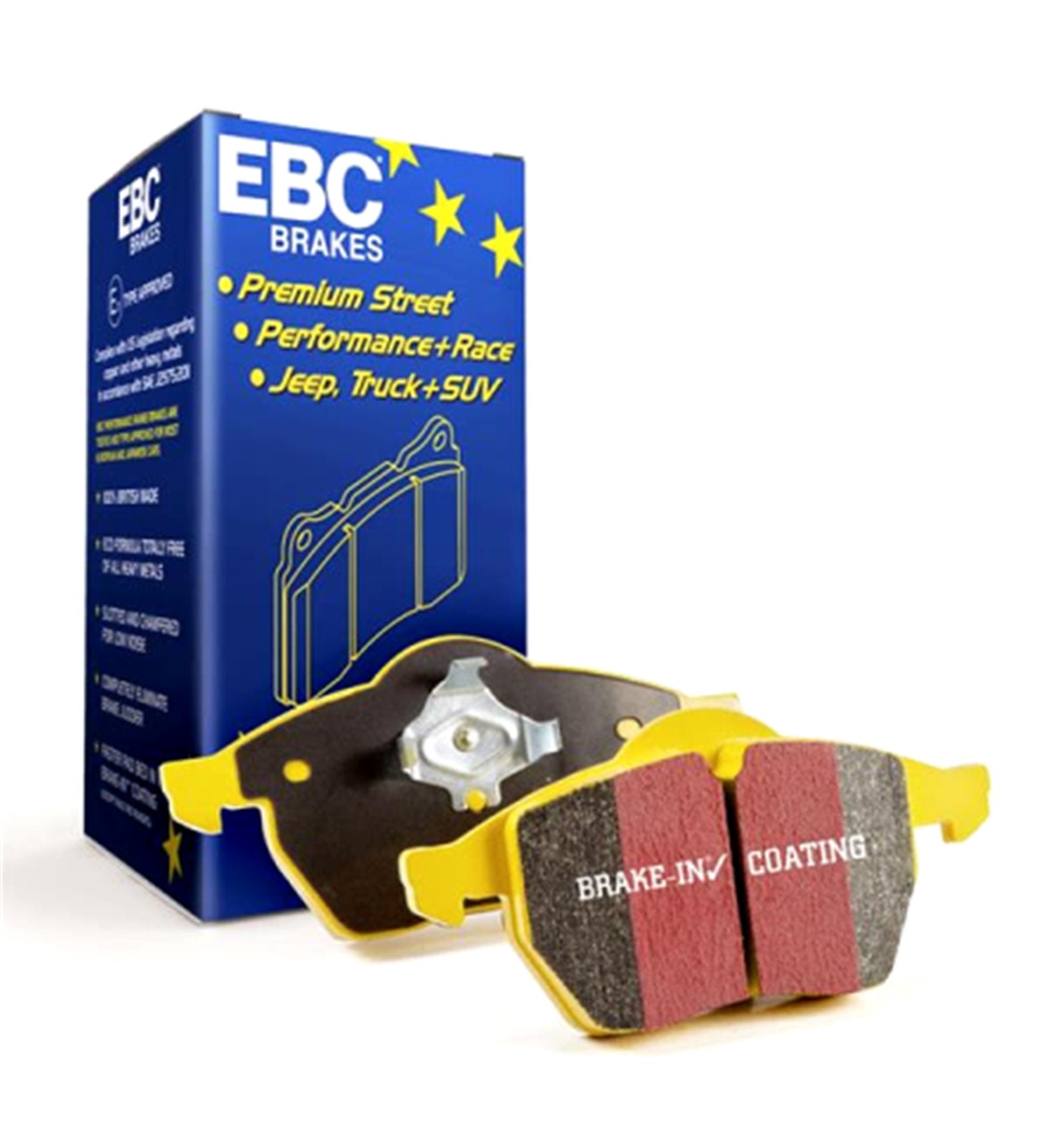 '21-23 Ram 1500 TRX EBC Yellowstuff-Rear Brake Pads Display